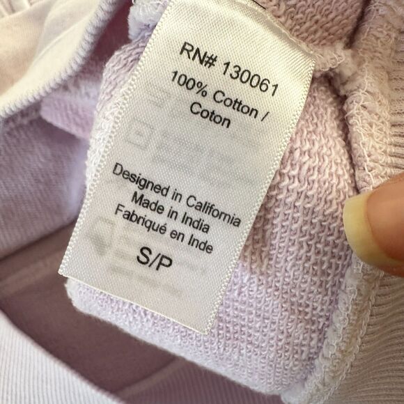 NWT L*Space Out Of Bounds Peony Lilac Crop Scoop Neck Racerback Sports Bra S - Picture 12 of 15